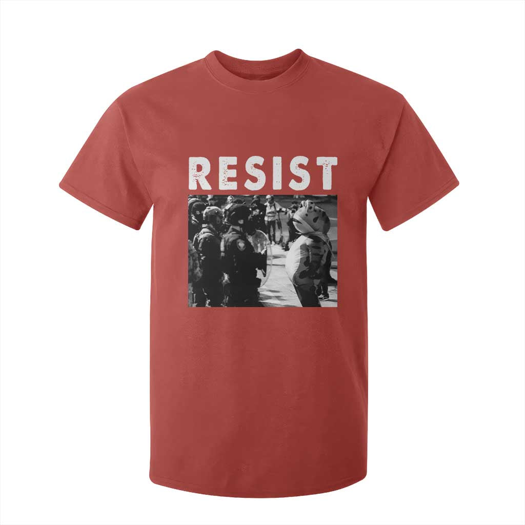 Portland Resist Frog T Shirt For Kid Oregon Iconic Frogs Photo Protest Moment TS02 Red Print Your Wear