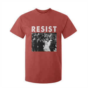 Portland Resist Frog T Shirt For Kid Oregon Iconic Frogs Photo Protest Moment TS02 Red Print Your Wear