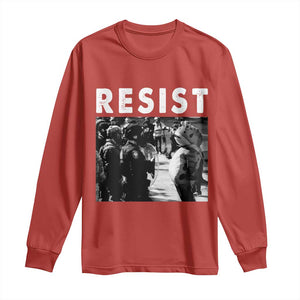 Portland Resist Frog Long Sleeve Shirt Oregon Iconic Frogs Photo Protest Moment TS02 Red Print Your Wear
