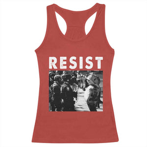 Portland Resist Frog Racerback Tank Top Oregon Iconic Frogs Photo Protest Moment TS02 Red Print Your Wear