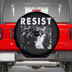 Portland Resist Frog Spare Tire Cover Oregon Iconic Frogs Photo Protest Moment TS02 Black Print Your Wear