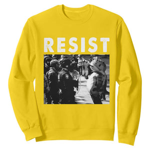 Portland Resist Frog Sweatshirt Oregon Iconic Frogs Photo Protest Moment TS02 Daisy Print Your Wear