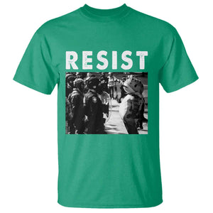 Portland Resist Frog T Shirt Oregon Iconic Frogs Photo Protest Moment TS02 Irish Green Print Your Wear