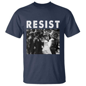 Portland Resist Frog T Shirt Oregon Iconic Frogs Photo Protest Moment TS02 Navy Print Your Wear