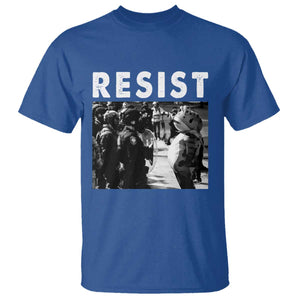 Portland Resist Frog T Shirt Oregon Iconic Frogs Photo Protest Moment TS02 Royal Blue Print Your Wear