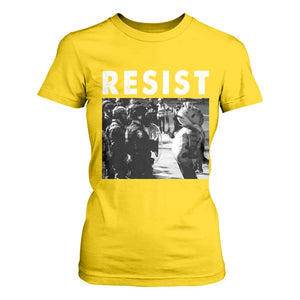 Portland Resist Frog T Shirt For Women Oregon Iconic Frogs Photo Protest Moment TS02 Daisy Print Your Wear