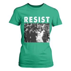 Portland Resist Frog T Shirt For Women Oregon Iconic Frogs Photo Protest Moment TS02 Irish Green Print Your Wear