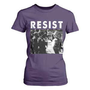 Portland Resist Frog T Shirt For Women Oregon Iconic Frogs Photo Protest Moment TS02 Purple Print Your Wear