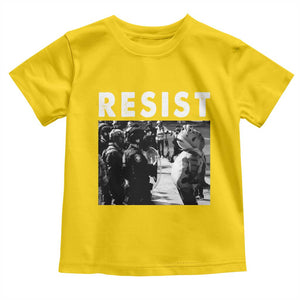 Portland Resist Frog Toddler T Shirt Oregon Iconic Frogs Photo Protest Moment TS02 Daisy Print Your Wear