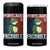 Portland Resist Retro Frog 8647 4 in 1 Can Cooler Tumbler Political Satire Protest Poster Graphic TS02 One Size: 16 oz Black Print Your Wear