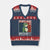 Portland Resist Retro Frog 8647 V-Neck Knit Sweater Vest Political Satire Protest Poster Graphic - Print Your Wear
