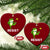 Resist Frog Kicking Crown Ceramic Ornament Funny No Kings In America Free Portland - Print Your Wear