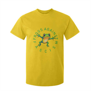 Frogs Against Fascism T Shirt For Kid Portland Frog Protest Together Strong TS02 Daisy Print Your Wear