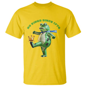 No Kings Since 1776 Frog T Shirt Funny Inflatable Frog Meme Protest Portland TS02 Daisy Print Your Wear