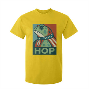 Hop Patriotic Frog T Shirt For Kid Resist Protest Poster Graphic TS02 Daisy Print Your Wear