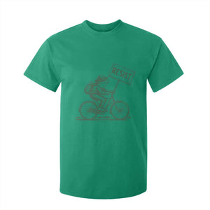 Cycling Protest Frog T Shirt For Kid Resist Free Portland Retro Graphic TS02 Irish Green Print Your Wear