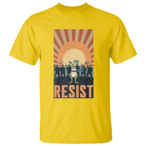 Frog Resist T Shirt Bold Protest Free Portland TS02 Daisy Print Your Wear