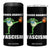 Frogs Against Fascism 4 in 1 Can Cooler Tumbler No Fascist No Kings Funny Portland Frog Protest TS02 One Size: 16 oz Black Print Your Wear