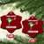 Frogs Against Fascism Ceramic Ornament No Fascist No Kings Funny Portland Frog Protest - Print Your Wear