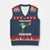 Frogs Against Fascism V-Neck Knit Sweater Vest No Fascist No Kings Funny Portland Frog Protest - Print Your Wear