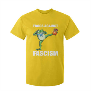 Frogs Against Fascism T Shirt For Kid No Fascist No Kings Funny Portland Frog Protest TS02 Daisy Print Your Wear