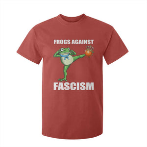 Frogs Against Fascism T Shirt For Kid No Fascist No Kings Funny Portland Frog Protest TS02 Red Print Your Wear