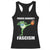 Frogs Against Fascism Racerback Tank Top No Fascist No Kings Funny Portland Frog Protest TS02 Black Print Your Wear