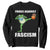 Frogs Against Fascism Sweatshirt No Fascist No Kings Funny Portland Frog Protest TS02 Black Print Your Wear