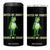 United We Ribbit Frog Protest 4 in 1 Can Cooler Tumbler Divided We Croak Free Portland Resist 2025 TS02 One Size: 16 oz Black Print Your Wear