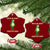 United We Ribbit Frog Protest Ceramic Ornament Divided We Croak Free Portland Resist 2025 TS02 Print Your Wear