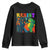 Rainbow Street Protest Frog Youth Sweatshirt Resist LGBTQ+ Solidarity TS02 Black Print Your Wear