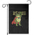 Resist Super Frog Garden Flag Free Portland Political Satire Retro Graphic TS02 Black Print Your Wear