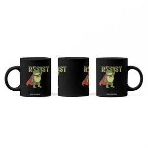 Resist Super Frog Coffee Mug Free Portland Political Satire Retro Graphic TS02 Print Your Wear