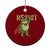Resist Super Frog Ceramic Ornament Free Portland Political Satire Retro Graphic - Print Your Wear