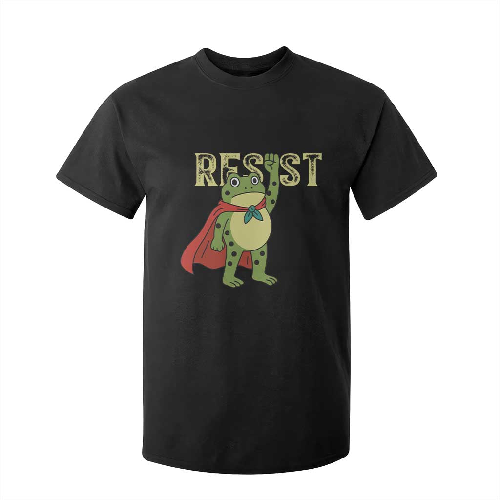 Resist Super Frog T Shirt For Kid Free Portland Political Satire Retro Graphic TS02 Black Print Your Wear