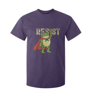 Resist Super Frog T Shirt For Kid Free Portland Political Satire Retro Graphic TS02 Purple Print Your Wear