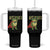 Resist Super Frog Tumbler With Handle Free Portland Political Satire Retro Graphic TS02 One Size: 40 oz Black Print Your Wear