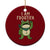 I Am Frogtifa Ceramic Ornament Frog Resist Antifascist with Raised Fist Bandana - Print Your Wear