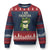 I Am Frogtifa Ugly Christmas Sweater Frog Resist Antifascist with Raised Fist Bandana - Print Your Wear