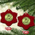 Portland Frog Brigade Ceramic Ornament Peace Frog Protest Badge TS02 Print Your Wear