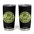 Portland Frog Brigade Tumbler Cup Peace Frog Protest Badge TS02 Black Print Your Wear