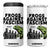 Frogs Against Fascism 4 in 1 Can Cooler Tumbler Resist 2025 Free Portland Protest TS02 One Size: 16 oz White Print Your Wear