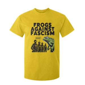 Frogs Against Fascism T Shirt For Kid Resist 2025 Free Portland Protest TS02 Daisy Print Your Wear