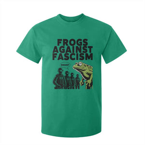 Frogs Against Fascism T Shirt For Kid Resist 2025 Free Portland Protest TS02 Irish Green Print Your Wear