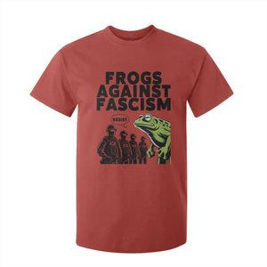 Frogs Against Fascism T Shirt For Kid Resist 2025 Free Portland Protest TS02 Red Print Your Wear