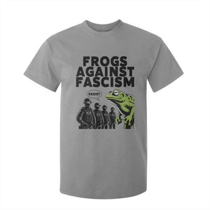 Frogs Against Fascism T Shirt For Kid Resist 2025 Free Portland Protest TS02 Sport Gray Print Your Wear