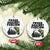 Frogs Against Fascism Ceramic Ornament Resist 2025 Free Portland Protest - Print Your Wear