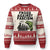 Frogs Against Fascism Ugly Christmas Sweater Resist 2025 Free Portland Protest - Print Your Wear