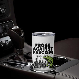 Frogs Against Fascism Tumbler Cup Resist 2025 Free Portland Protest TS02 Print Your Wear