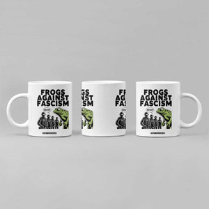 Frogs Against Fascism Coffee Mug Resist 2025 Free Portland Protest TS02 Print Your Wear